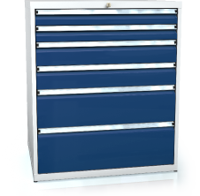 Drawer cabinet 1018 x 860 x 750 - 6x drawers